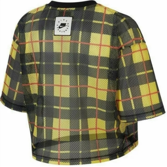 Nike Sportswear Futura Plaid Crop Top - Picture 10 of 10